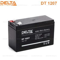 Аккумуляторная батарея Delta DT 1207 (12V / 7Ah)